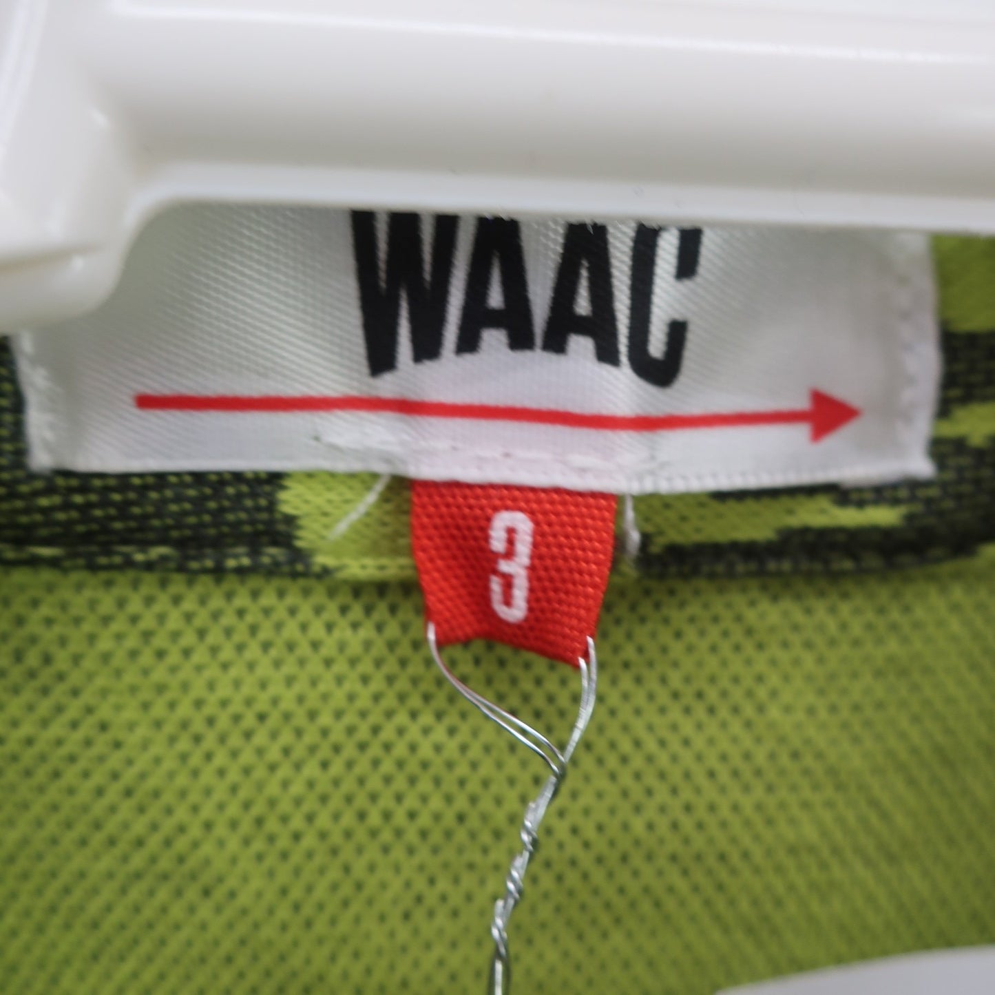 WAAC(ワック) ポロシャツ 黄色黒 レディース 3 072214062-0041 A