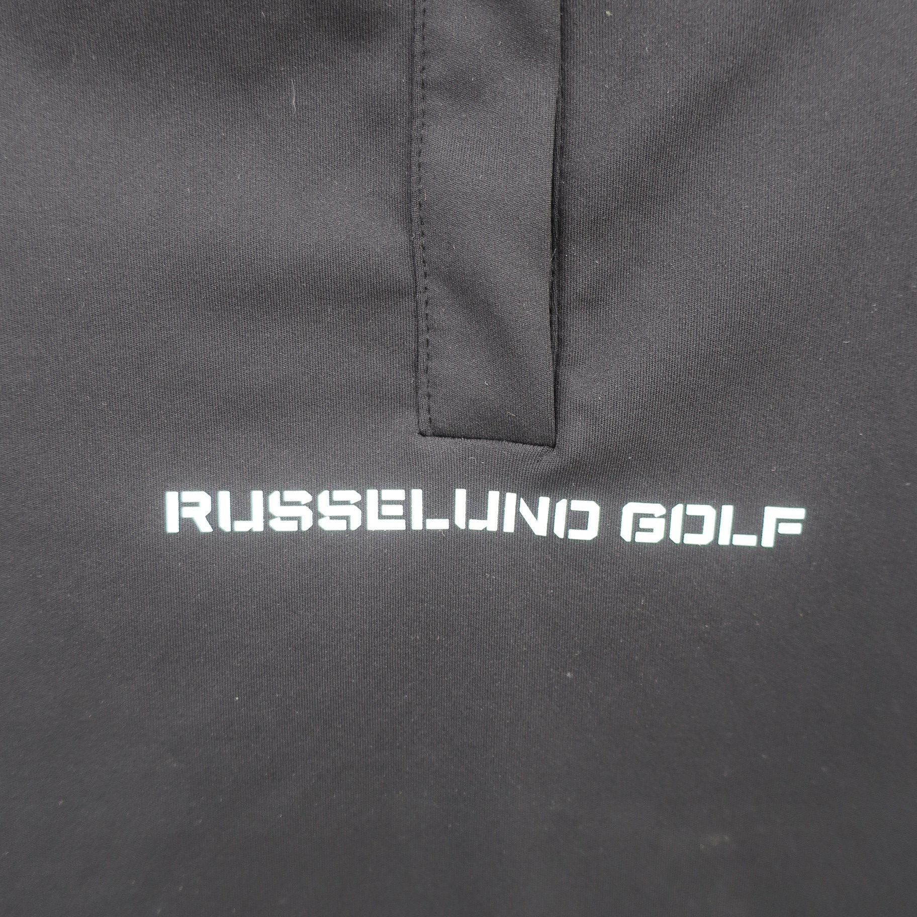 RUSSELUNO(ラッセルノ) ノースリーブポロシャツ 黒 レディース 1 RGW-2320653 A