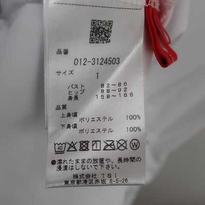 New Balance golf(ニューバランスゴルフ) ノースリーブワンピース 白 レディース 1 012-3124503 B