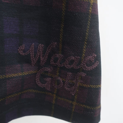 WAAC(ワック) スカート 紫黒系チェック レディース 27 A