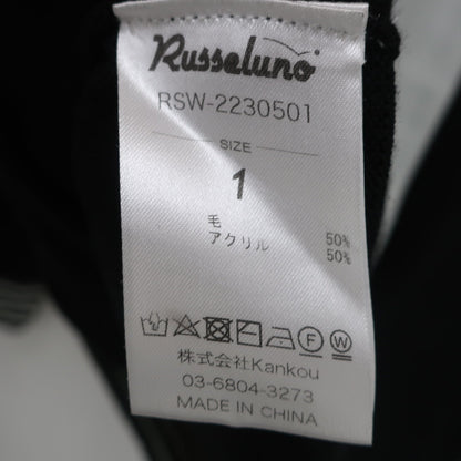 RUSSELUNO(ラッセルノ) セーター 黒 レディース 1 RSW-2230501 A