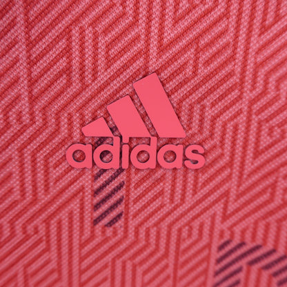adidas(アディダス) 長袖ポロシャツ 赤 レディース L A