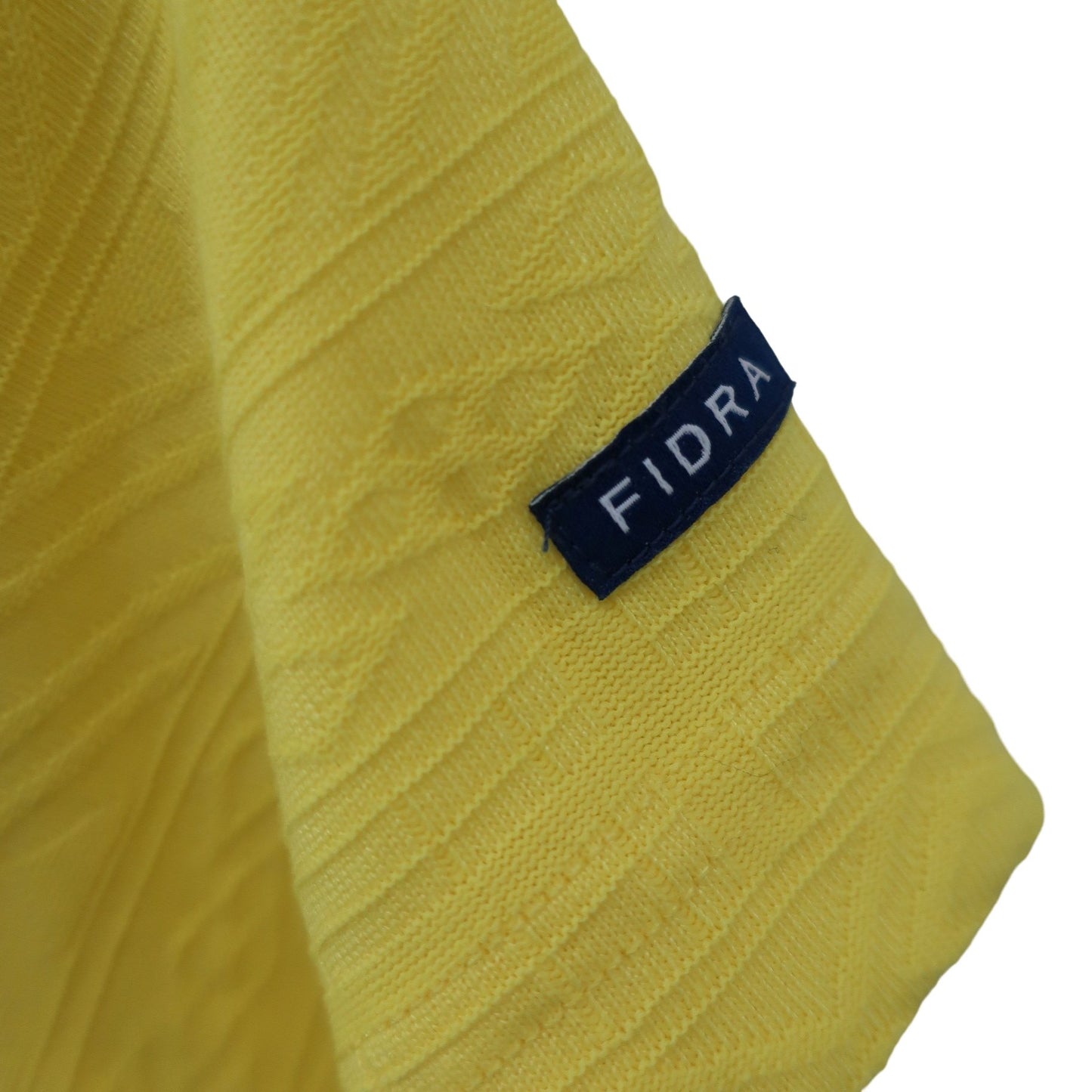 FIDRA(フィドラ) ポロシャツ 黄色 レディース M A
