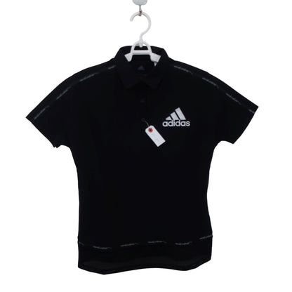 adidas(アディダス) ポロシャツ 黒 レディース L A