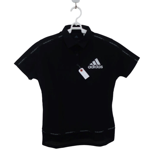 adidas(アディダス) ポロシャツ 黒 レディース L A