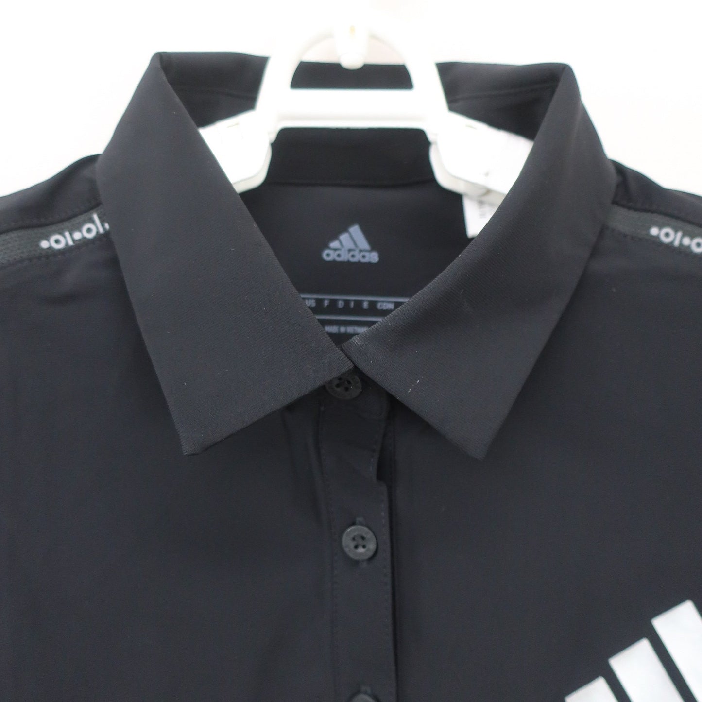 adidas(アディダス) ポロシャツ 黒 レディース L A