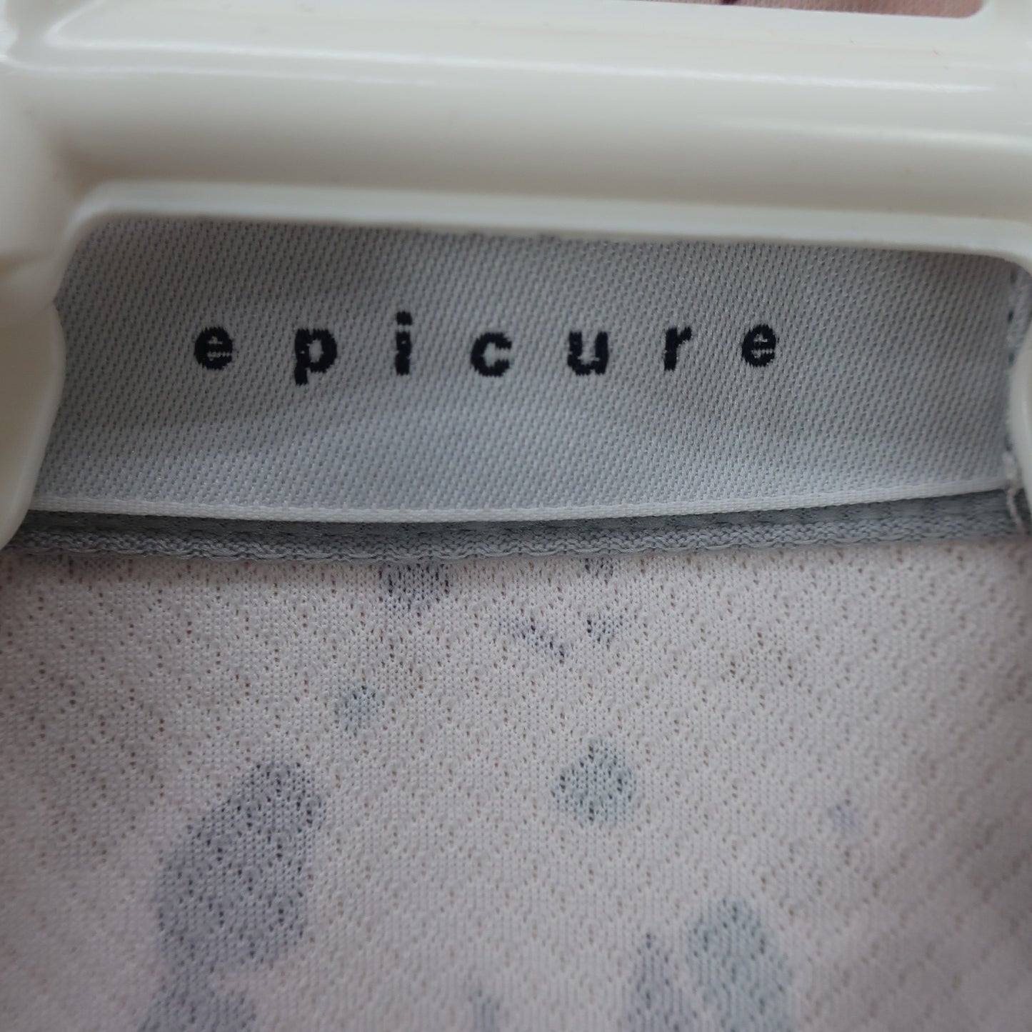 epicure(エピキュール) ポロシャツ ピンク総柄 レディース L A