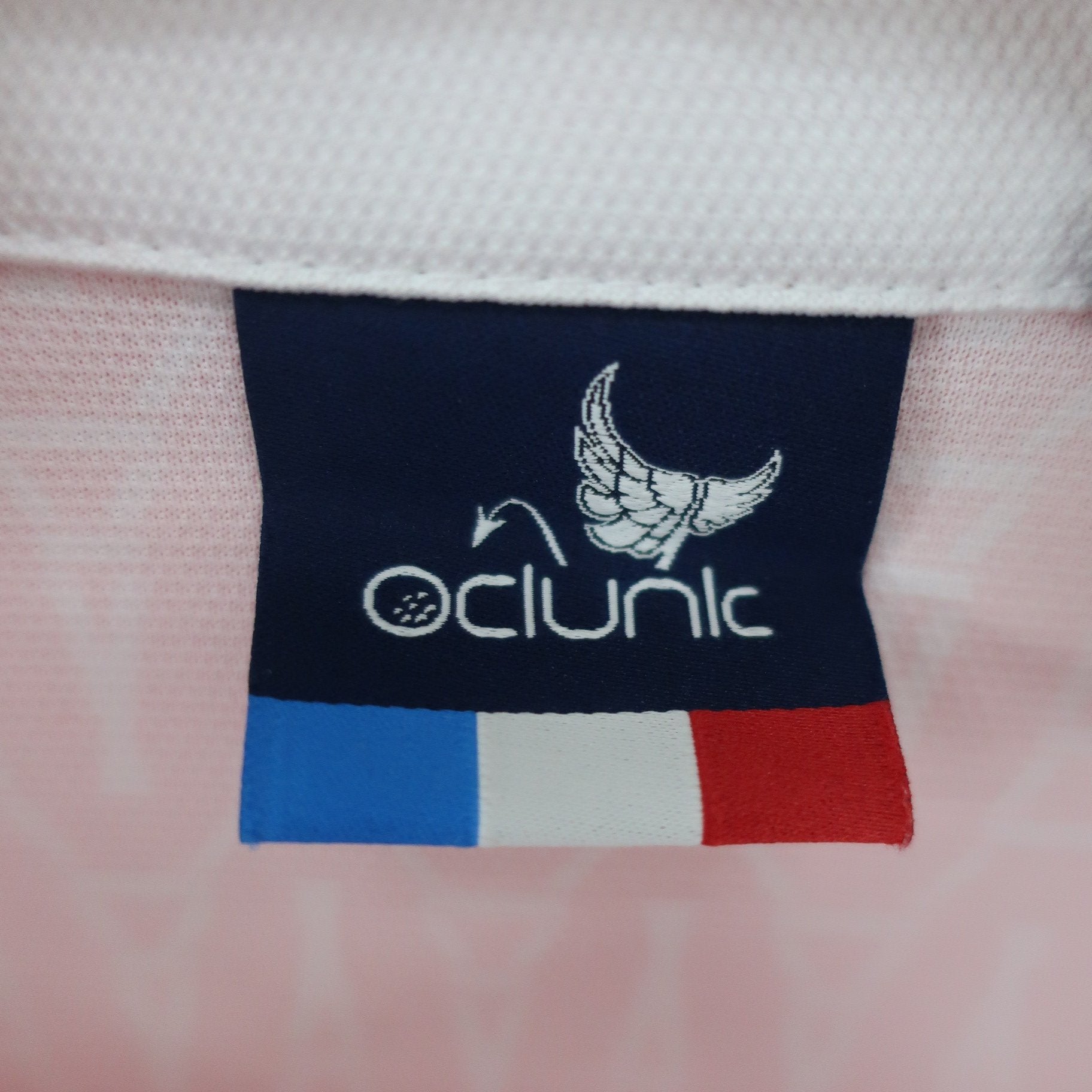 Clunk(クランク) ポロシャツ ピンク系総柄 レディース L A