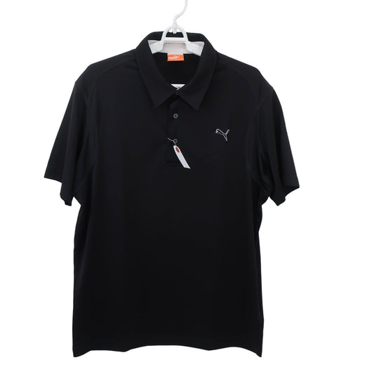 PUMA GOLF(プーマゴルフ) ポロシャツ 黒 メンズ US XL A