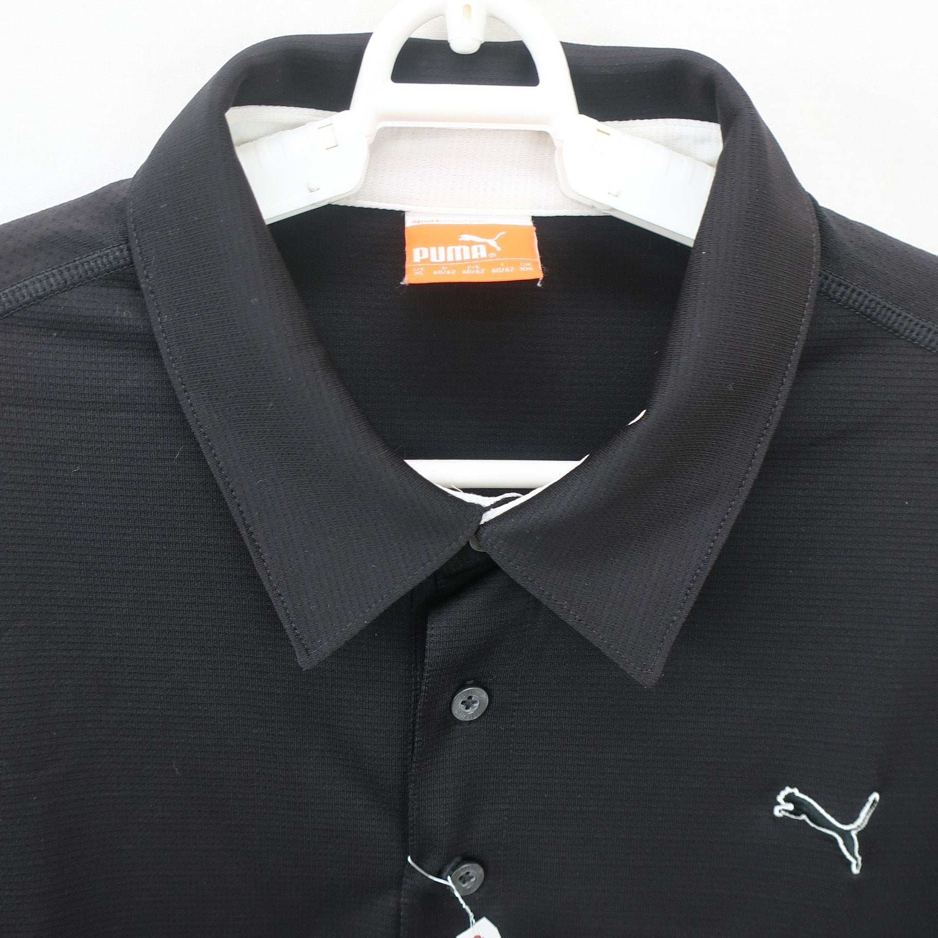 PUMA GOLF(プーマゴルフ) ポロシャツ 黒 メンズ US XL A