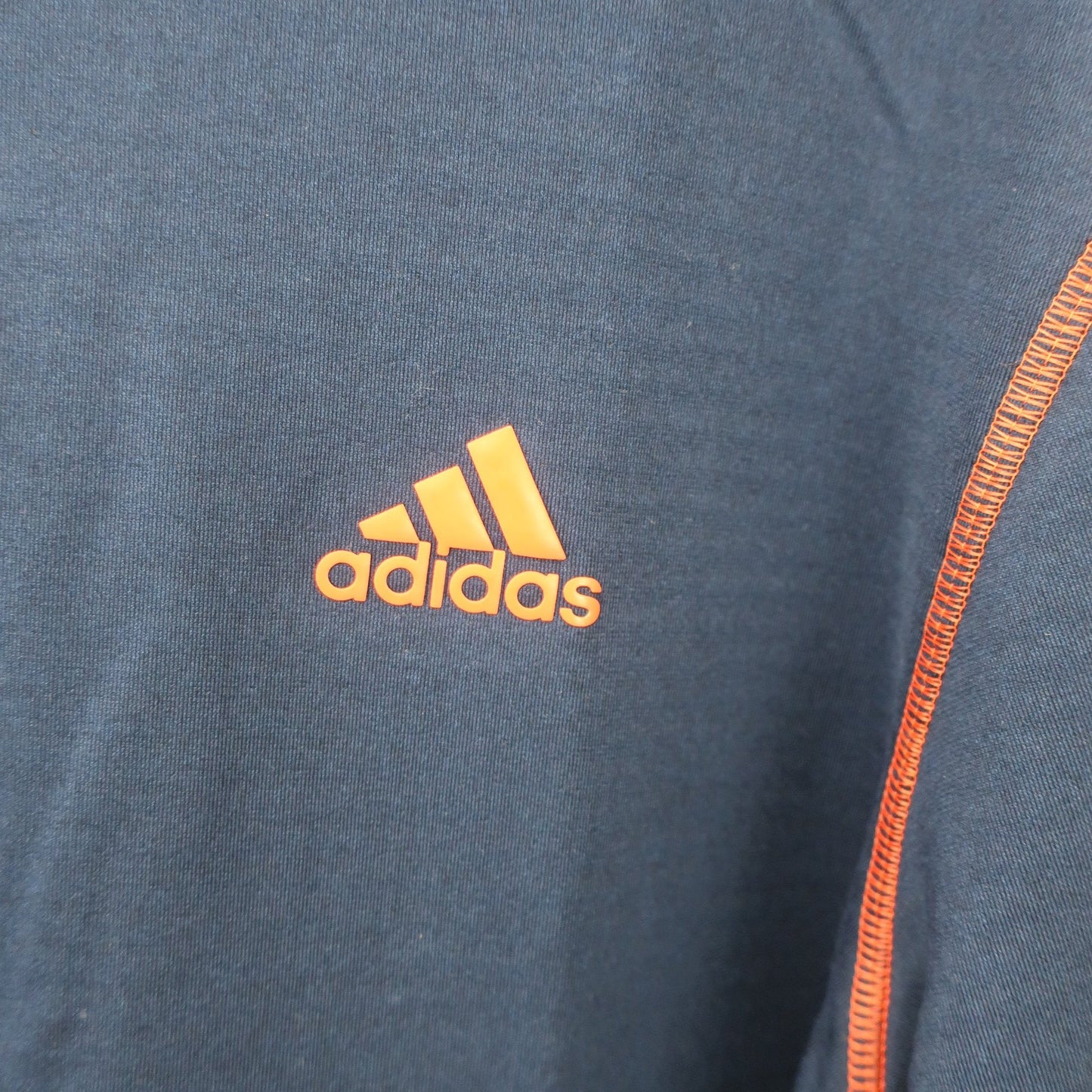 adidas(アディダス) 長袖ポロシャツ ネイビー メンズ O A