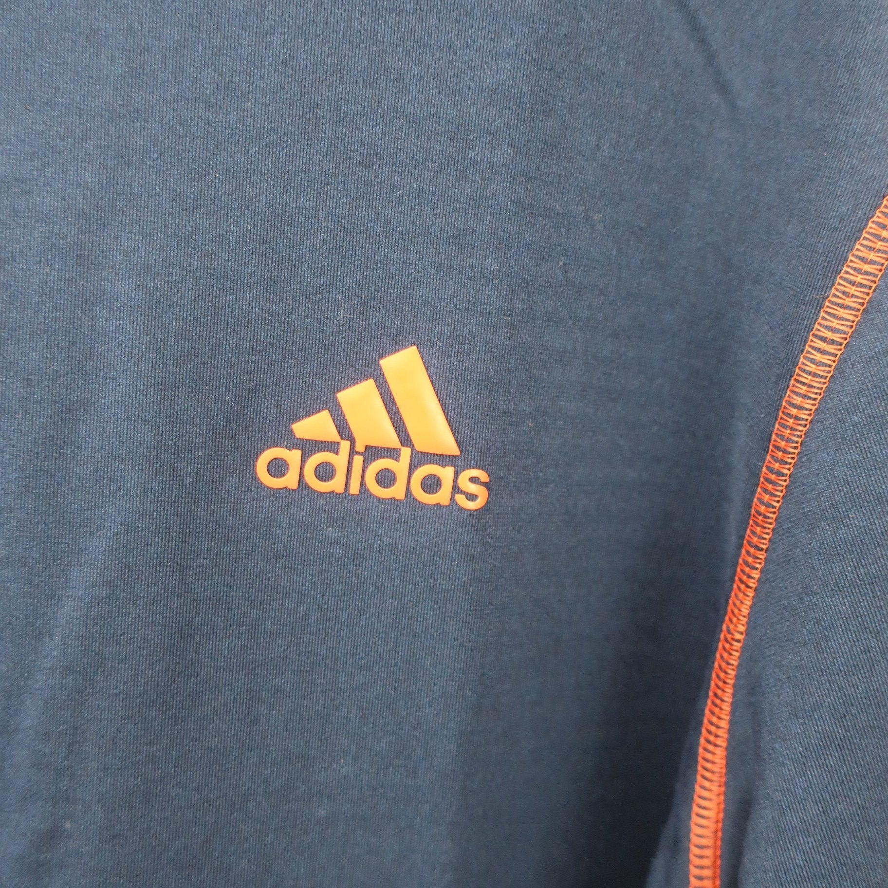 adidas(アディダス) 長袖ポロシャツ ネイビー メンズ O A