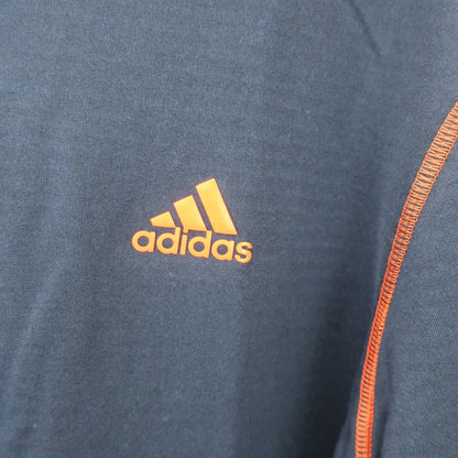adidas(アディダス) 長袖ポロシャツ ネイビー メンズ O A