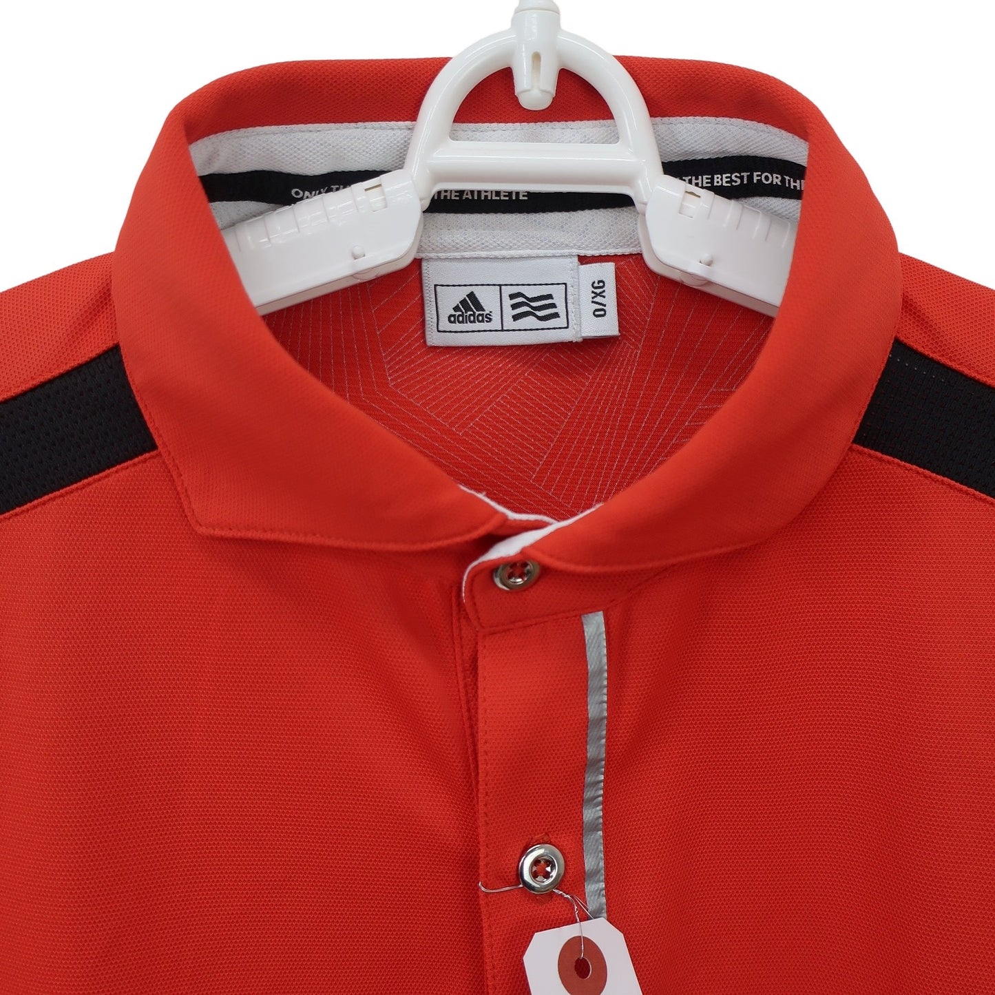 adidas(アディダス) ポロシャツ オレンジ メンズ O/XG A