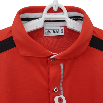 adidas(アディダス) ポロシャツ オレンジ メンズ O/XG A