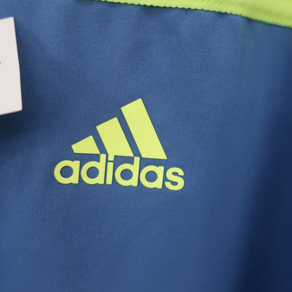 adidas(アディダス) ポロシャツ 水色グレー メンズ O A