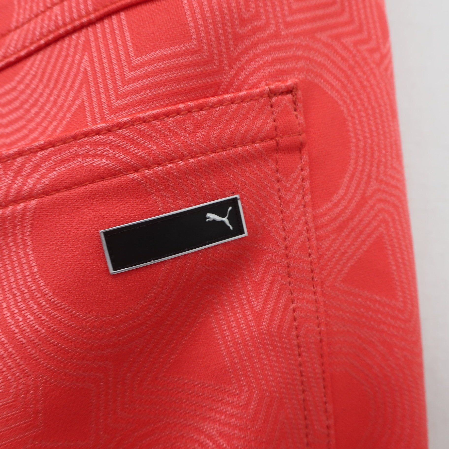 PUMA GOLF(プーマゴルフ) パンツ 赤 レディース L A