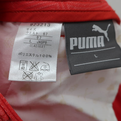 PUMA GOLF(プーマゴルフ) パンツ 赤 レディース L A