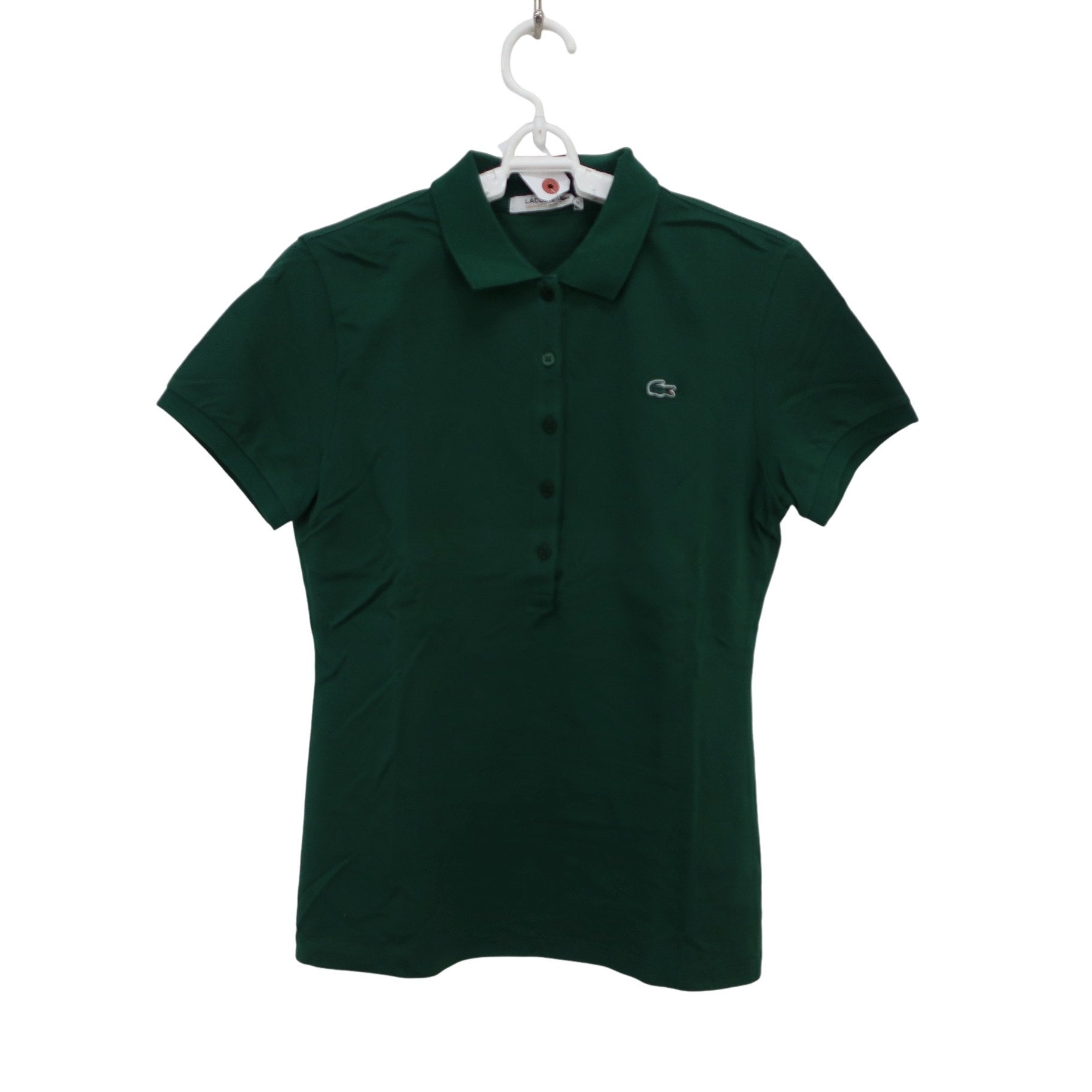 LACOSTE(ラコステ) ポロシャツ 緑 レディース 38 A
