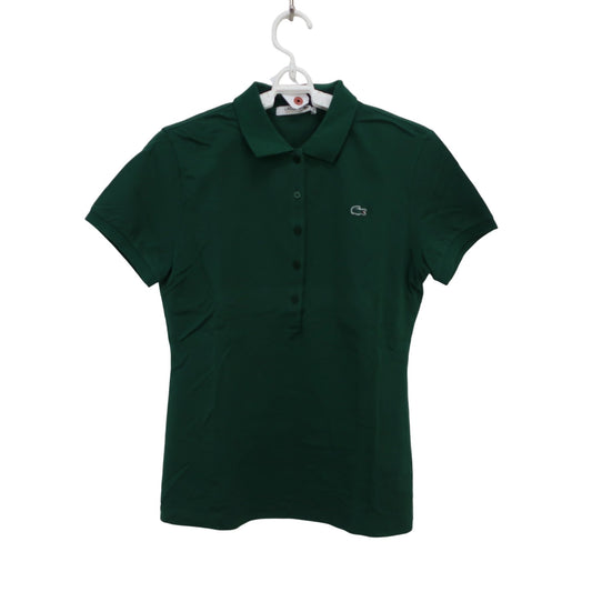 LACOSTE(ラコステ) ポロシャツ 緑 レディース 38 A