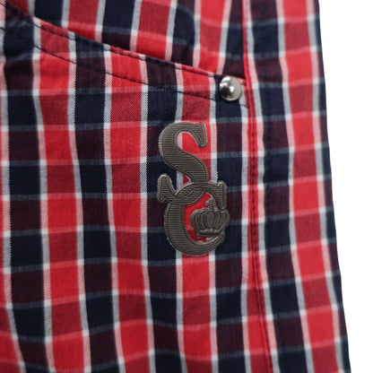 St.Christopher(セントクリストファー) パンツ 赤チェック レディース 42 A