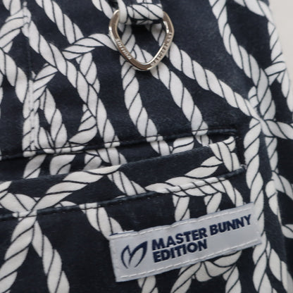 MASTER BUNNY EDITION(マスターバニーエディション) パンツ 黒白ロープ柄 レディース 0 159-7131304 B