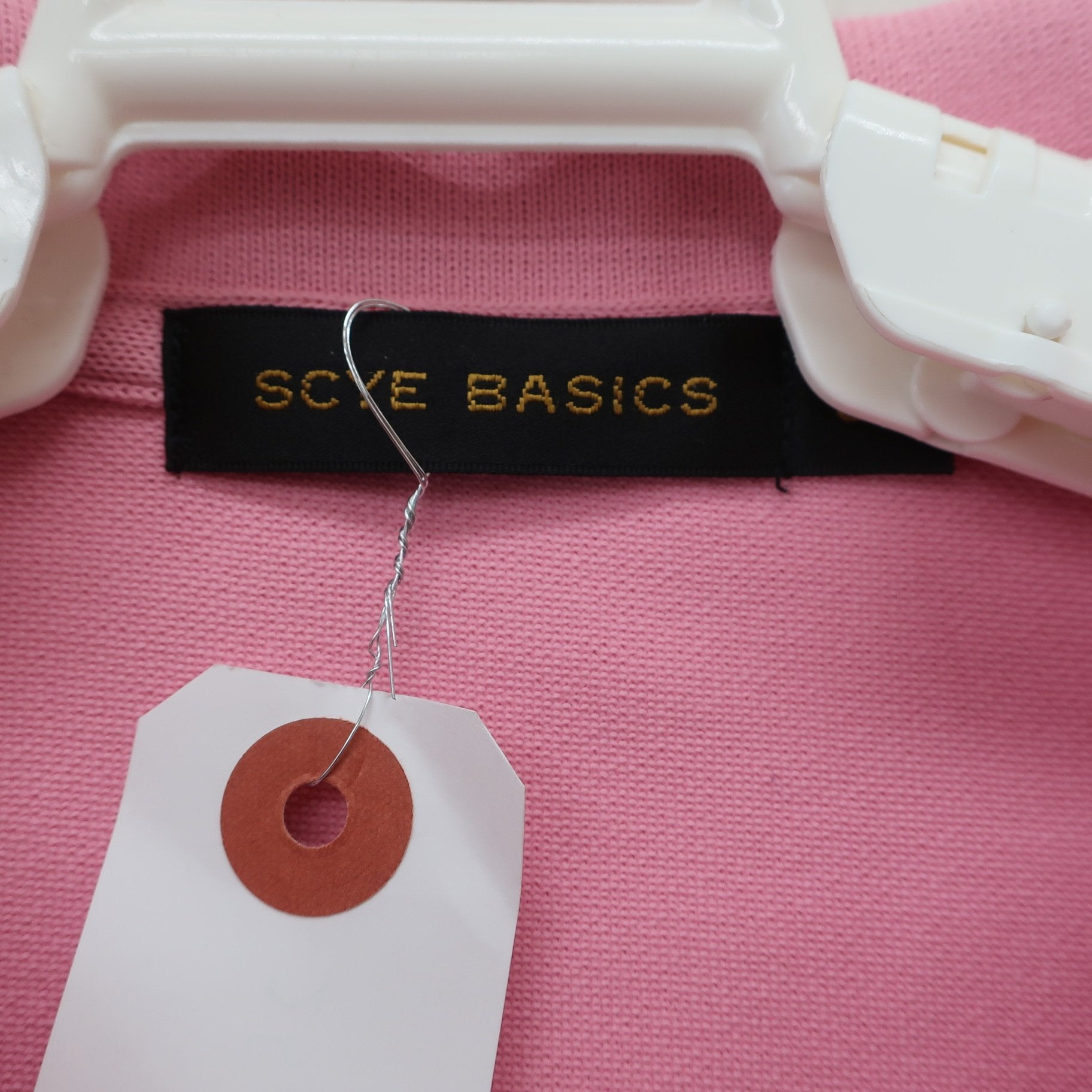 SCYE BASICS ポロシャツ ピンク レディース 38 A