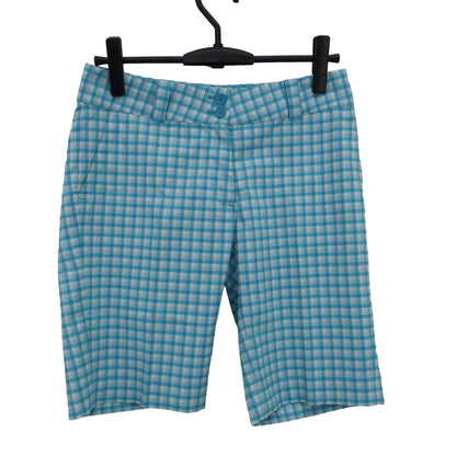 NIKE GOLF(ナイキゴルフ) ハーフパンツ 青白チェック レディース 4 A