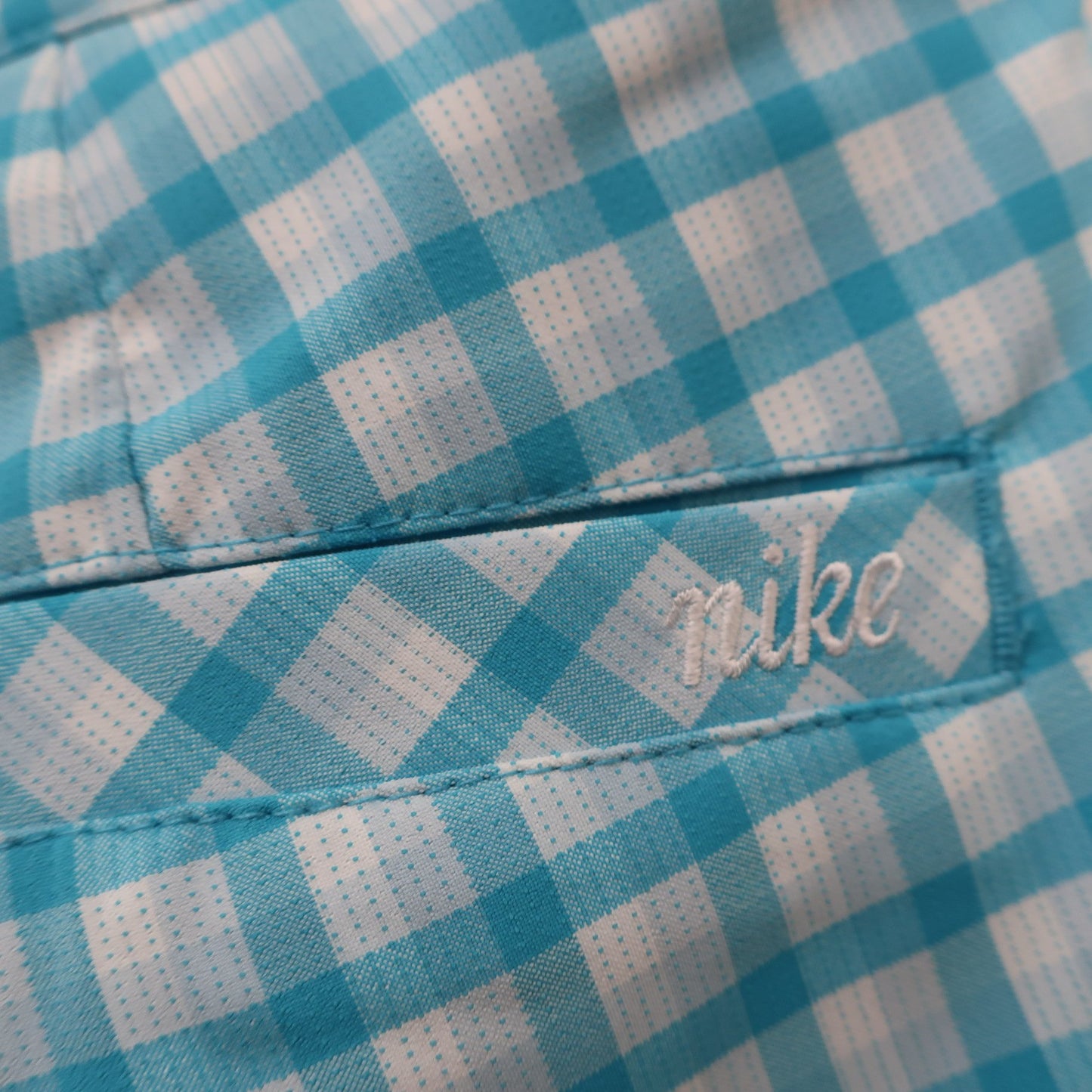 NIKE GOLF(ナイキゴルフ) ハーフパンツ 青白チェック レディース 4 A