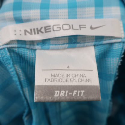 NIKE GOLF(ナイキゴルフ) ハーフパンツ 青白チェック レディース 4 A