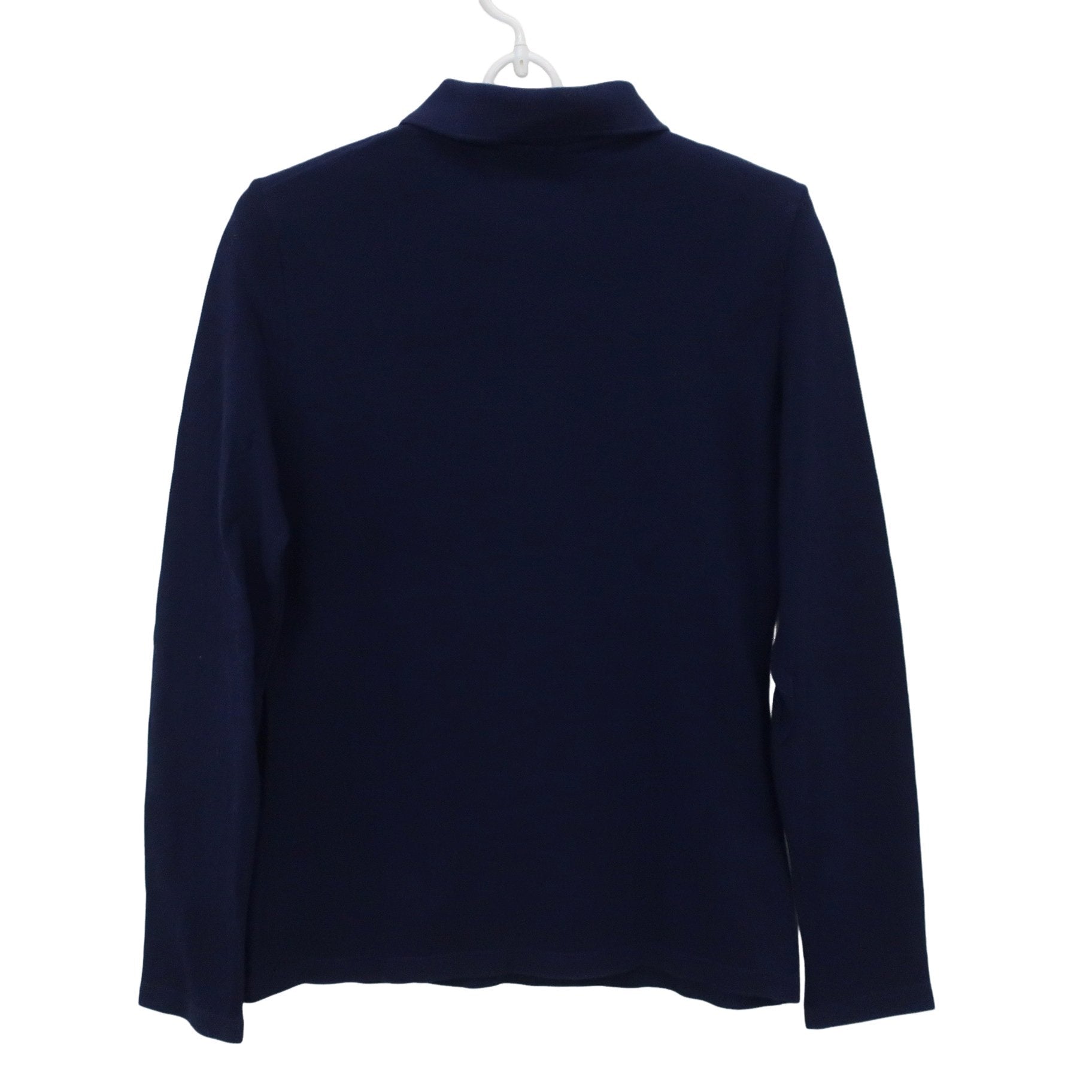 LACOSTE(ラコステ) 長袖ポロシャツ ネイビー レディース 38 A