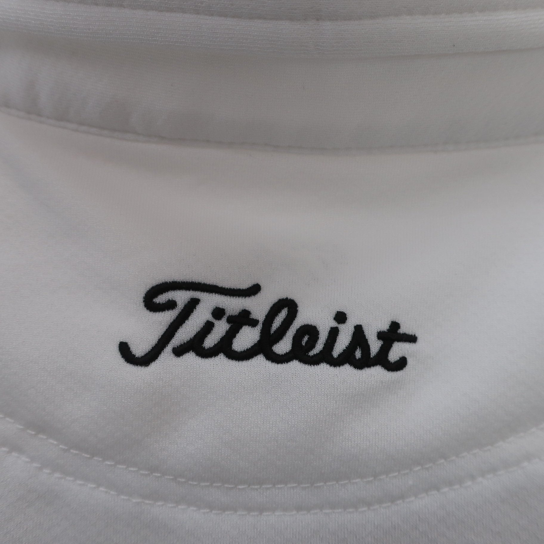 Titleist(タイトリスト) ポロシャツ 白ネイビー メンズ L A
