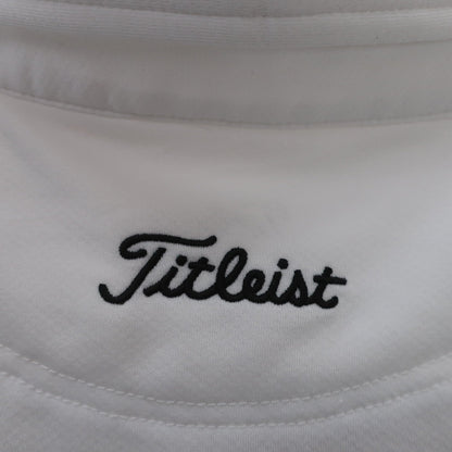 Titleist(タイトリスト) ポロシャツ 白ネイビー メンズ L A
