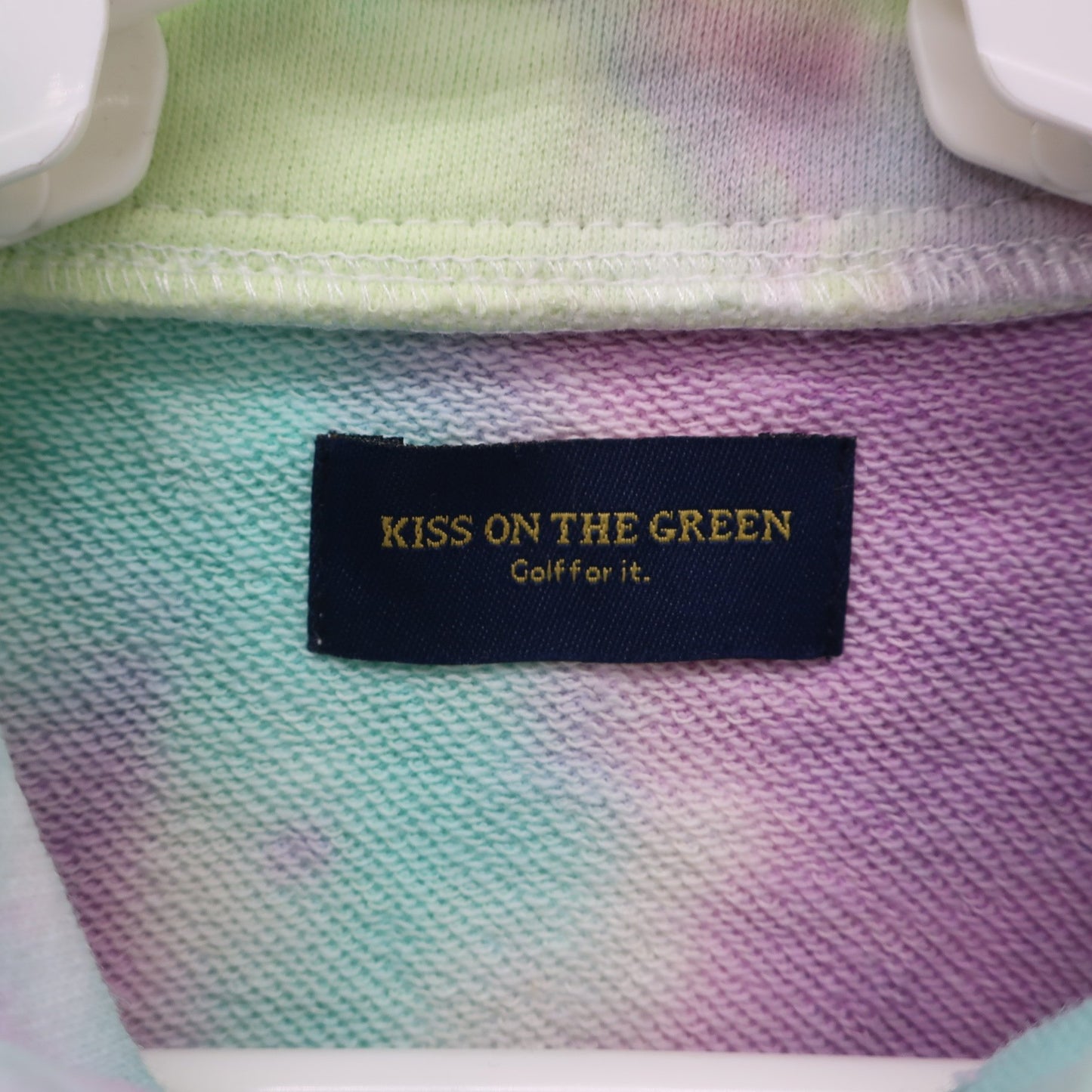 KISS ON THE GREEN(キスオンザグリーン) タイダイブルゾン イエロー レディース 2(M) N