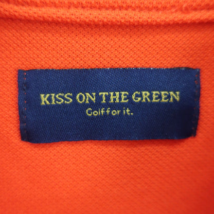KISS ON THE GREEN(キスオンザグリーン) ポロシャツ オレンジ レディース 2(M) N