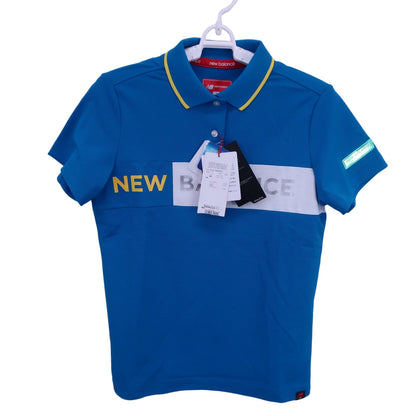 New Balance golf(ニューバランスゴルフ) ポロシャツ 青白 レディース 1 012-0260501 N