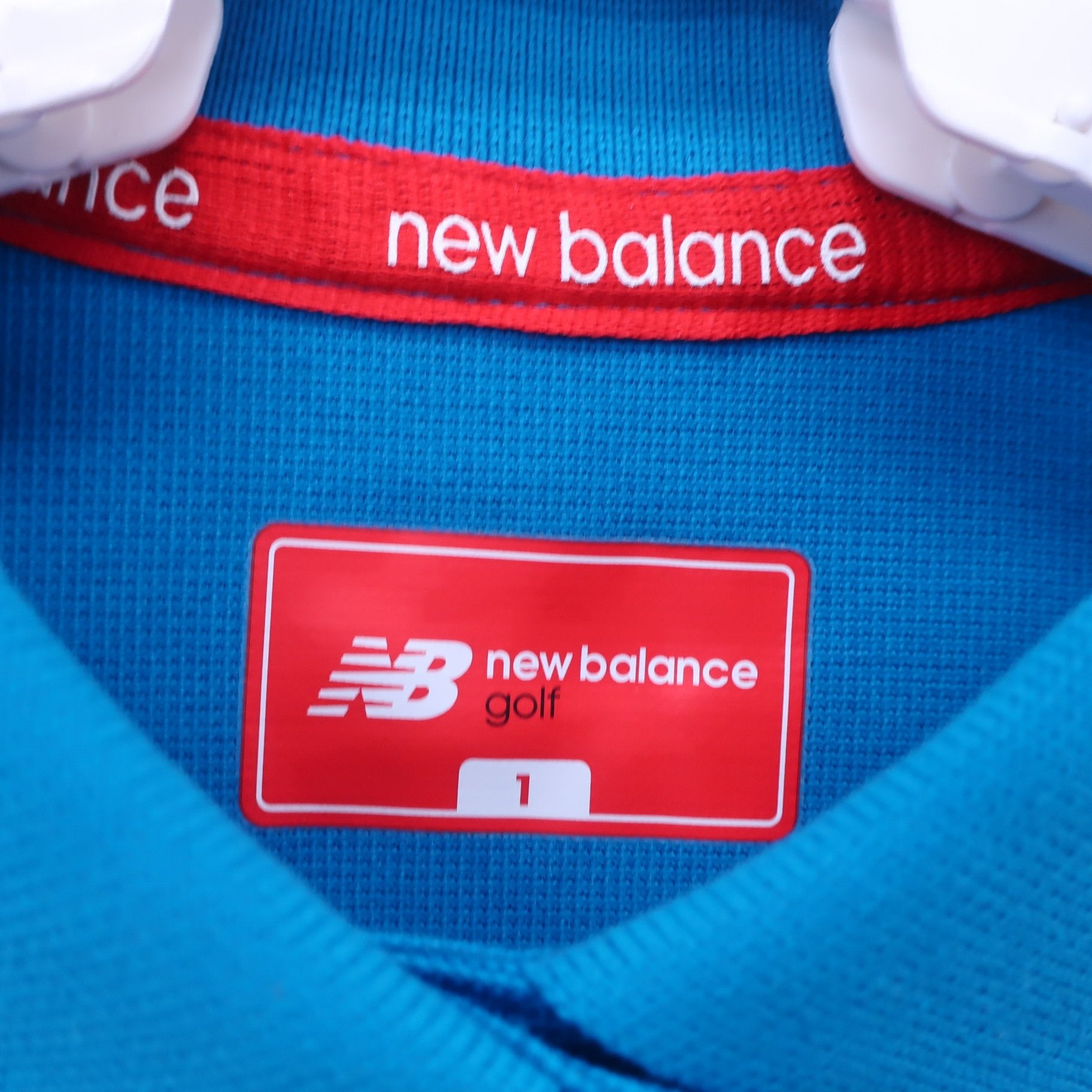 New Balance golf(ニューバランスゴルフ) ポロシャツ 青白 レディース 1 012-0260501 N