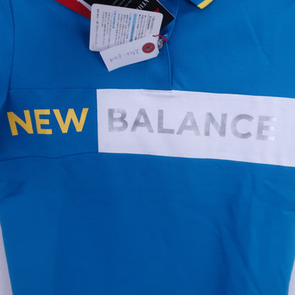 New Balance golf(ニューバランスゴルフ) ポロシャツ 青白 レディース 1 012-0260501 N