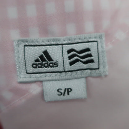 adidas(アディダス) クロップドパンツ ピンクチェック レディース S/P A