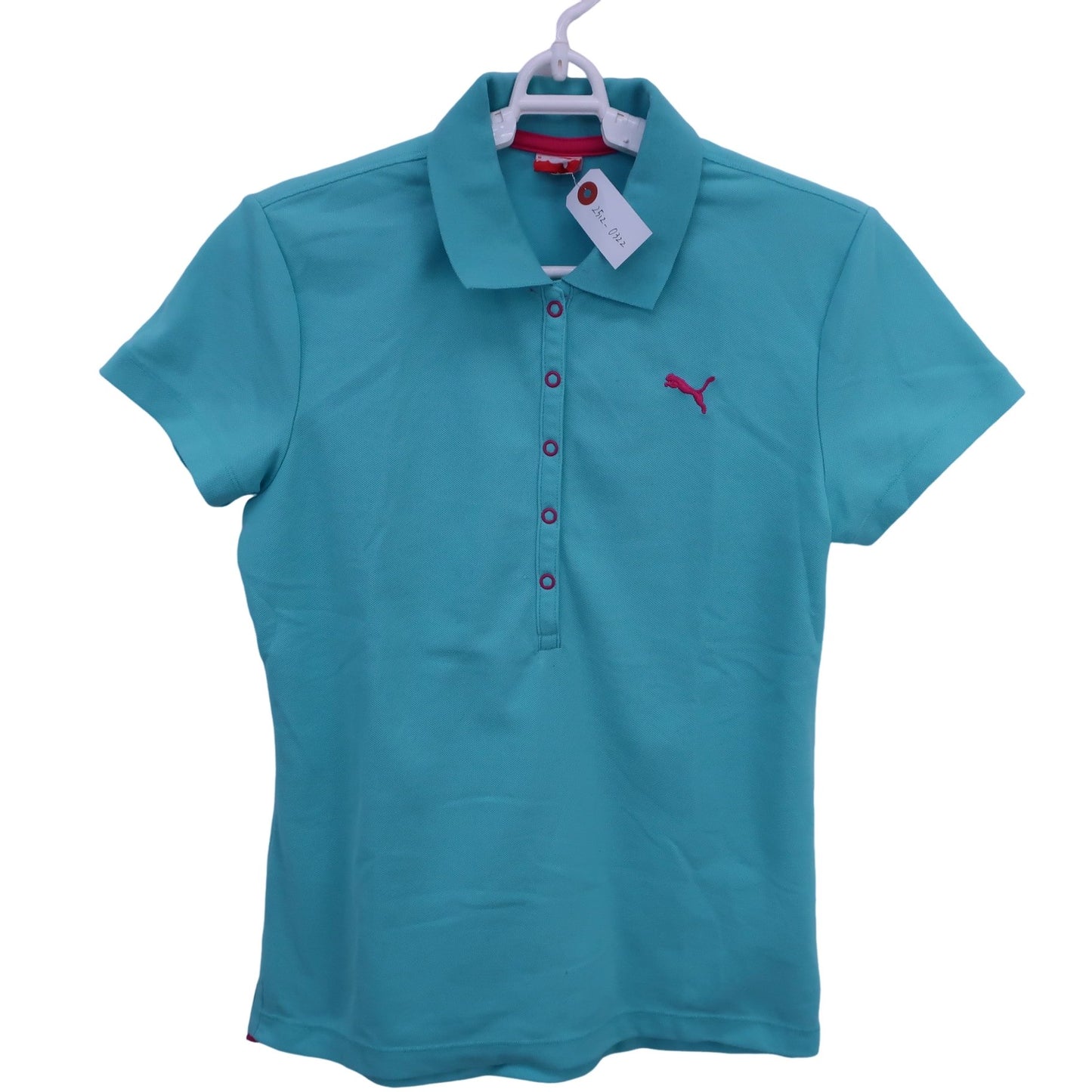 PUMA GOLF(プーマゴルフ) ポロシャツ 水色 レディース M B