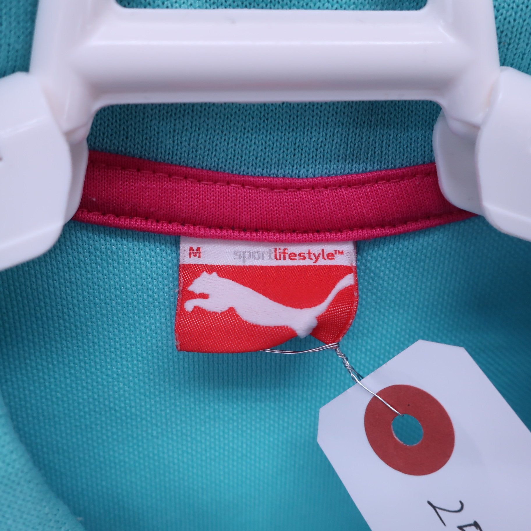PUMA GOLF(プーマゴルフ) ポロシャツ 水色 レディース M B