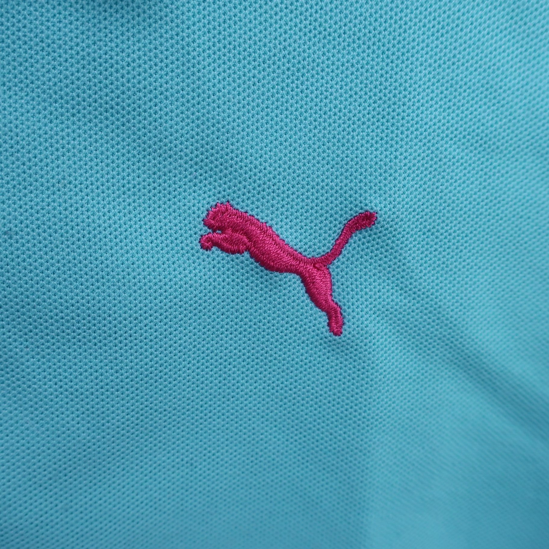 PUMA GOLF(プーマゴルフ) ポロシャツ 水色 レディース M B
