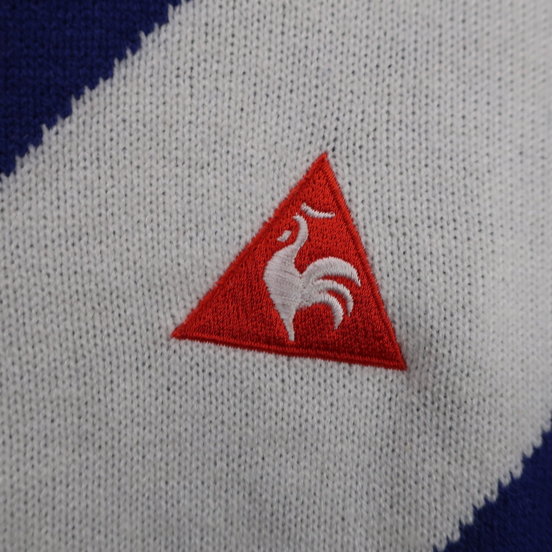 le coq sportif(ルコックスポルティフ) セーター 青白 レディース M B