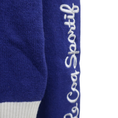 le coq sportif(ルコックスポルティフ) セーター 青白 レディース M B