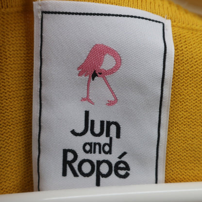 Jun and Rope(ジュン アンド ロペ) ベスト 黄色 レディース M A