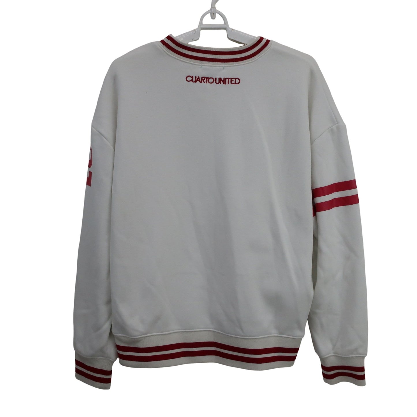 Cuarto UNITED(クアルトユナイテッド) トレーナー 白 レディース L B
