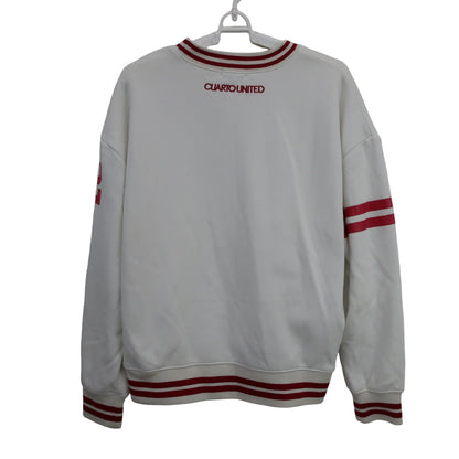 Cuarto UNITED(クアルトユナイテッド) トレーナー 白 レディース L B
