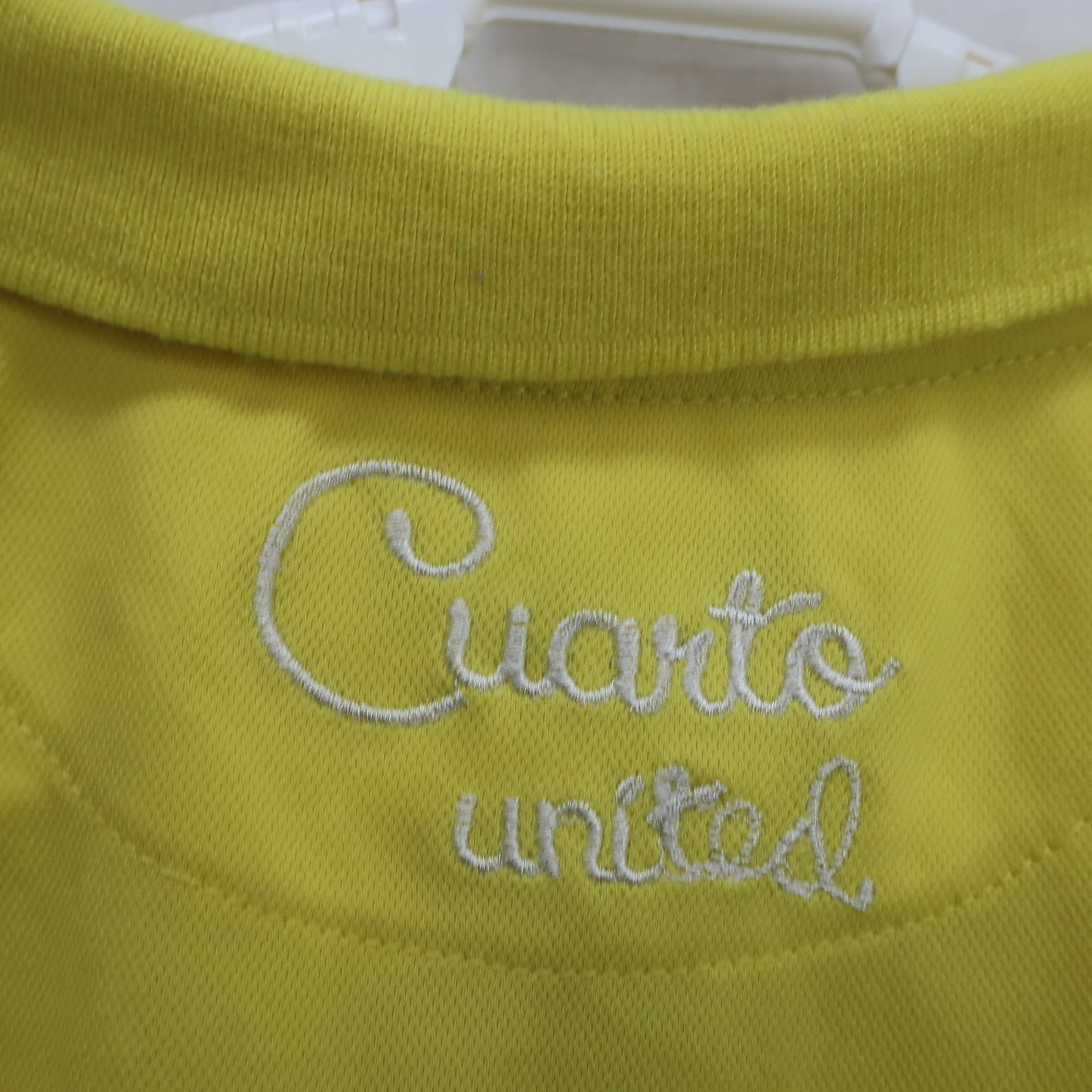 Cuarto UNITED(クアルトユナイテッド) ポロシャツ 黄色カモフラ柄 レディース M A