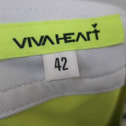 VIVA HEART(ビバハート) スカート 黄色ストライプ レディース 42 A