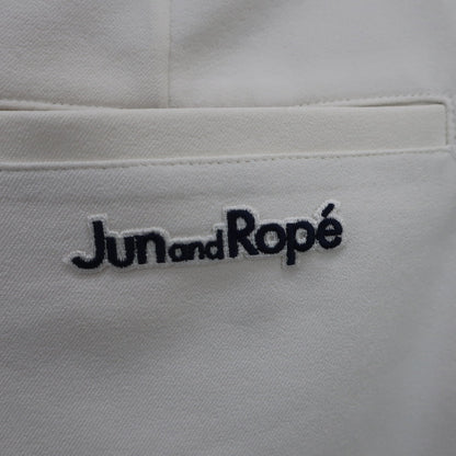 Jun and Rope(ジュン アンド ロペ) ガウチョパンツ 白 レディース S A
